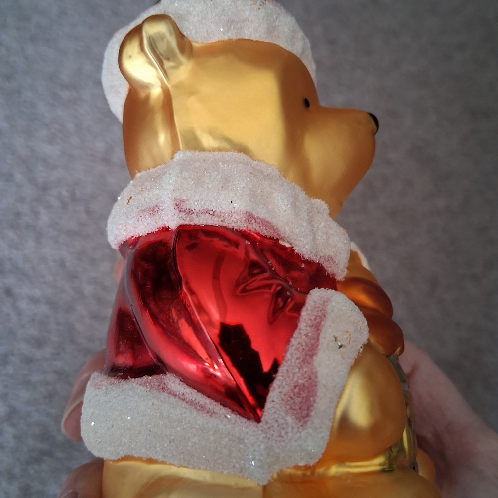 Disney Classic Winnie the Pooh 1997 Glass Christmas Ornament Germany - Picture 16 of 16